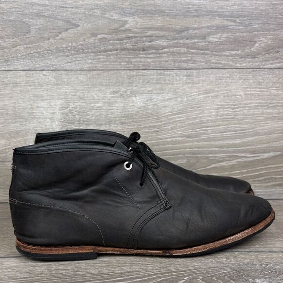 Timberland Boot Company Wodehouse 75510 Men’s Sz 12 Black Leather Chukka Boots - Picture 1 of 11